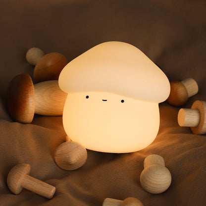 PonchiLight™ Mantar LED Squishy Dokunmatik Gece Lambası! 🍄✨💡